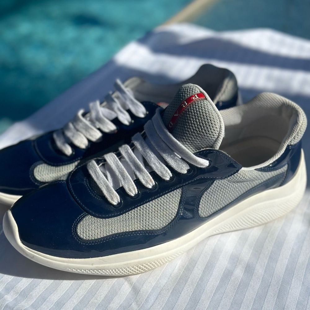 Prada. Americas Cup in Blue. Worn a few times . No